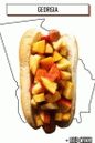 hot dog cu piersici