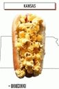 hot dog cu floricele