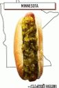 hot dog cu castraveți murați