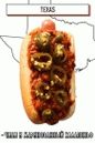 hot dog cu chili și jalapenos murat