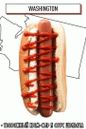 hot dog cu cremă de brânză și sos sriracha