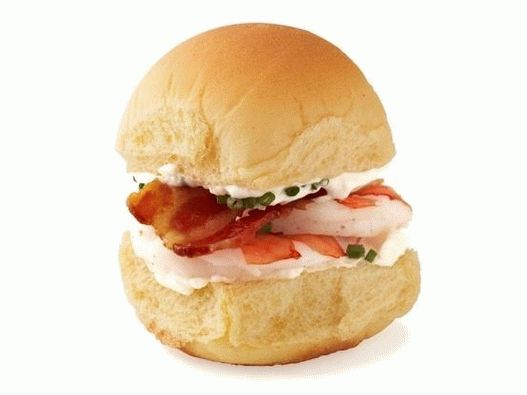32. Burgerii slider cu creveți și slănină