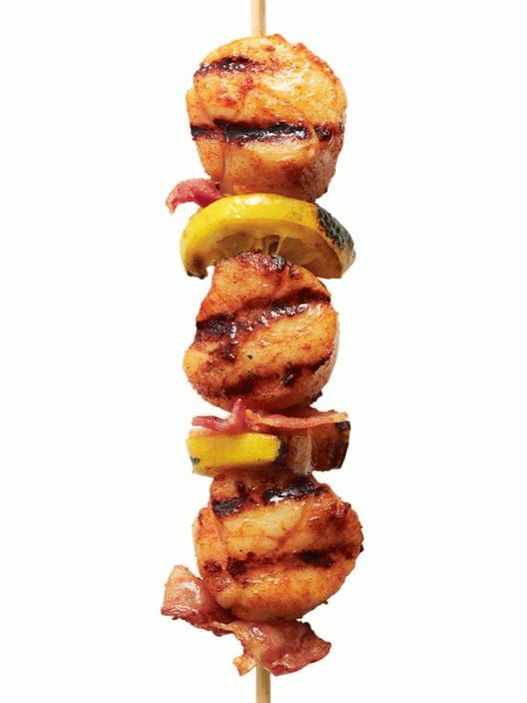 Kebab cu slănină și căpșuni
