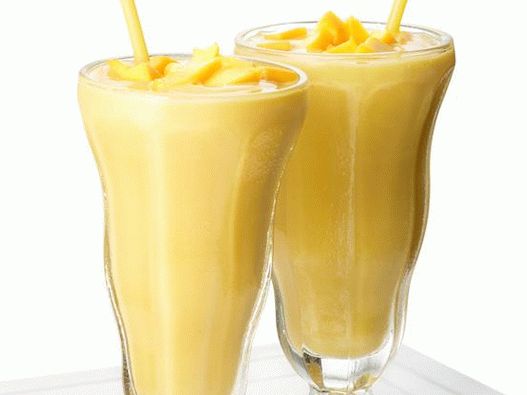 19. Milkshake cu mango și iaurt