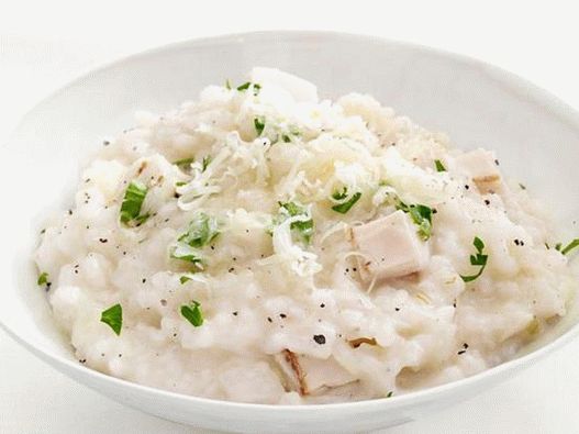 Risotto cu brânză și pui