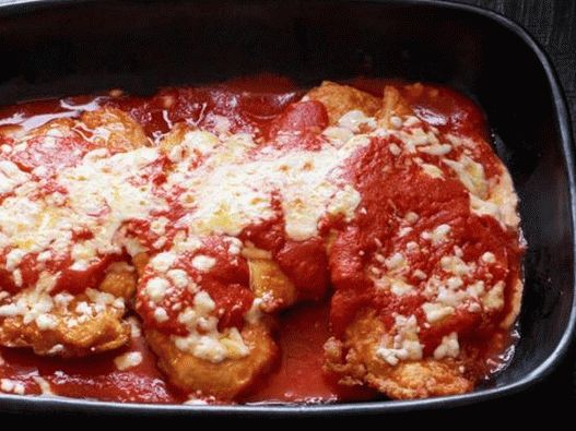 Pui parmezan clasic