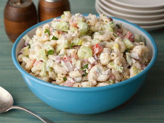 Foto salată de paste americane