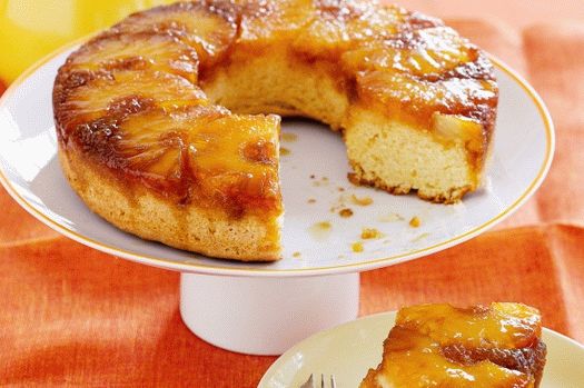 Photo cake ananas invers