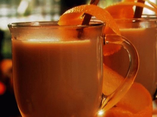 Foto cu ceai de portocale cu condimente