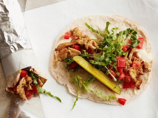 Photo Shawarma rapidă cu pui