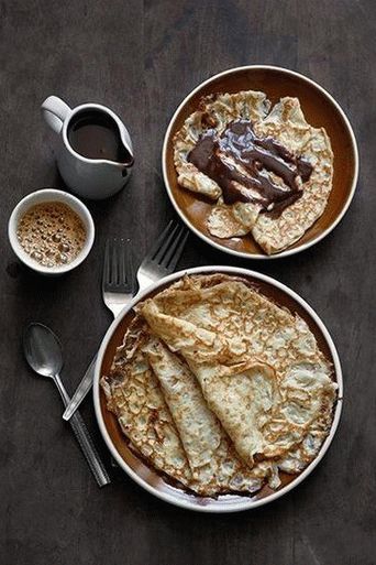 Clatite foto cu Nutella