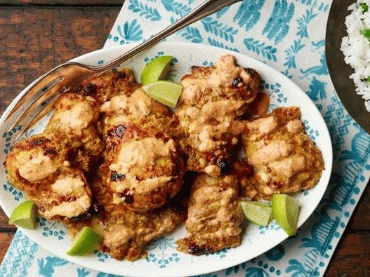 Pui Tandoori la cuptor