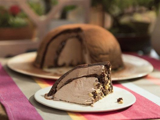 Photo Brownie - un tort cu strat de înghețată