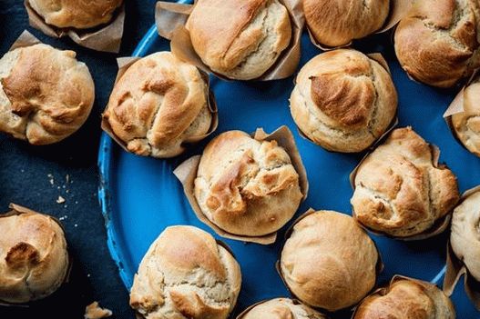 Foto Brioche cu ciuperci și brânză