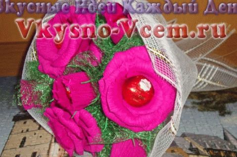 Un buchet elegant de dulciuri Pink Dream