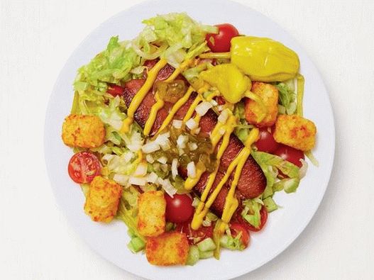Foto Salată de Chicago cu cârnați