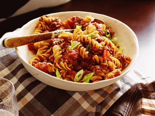 Foto din Chile-Pasta cu carne de vită măcinată