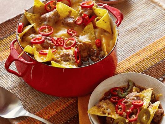 Foto din Chile cu nachos