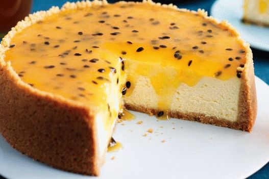 Foto cu Cheesecake Passion Fruit