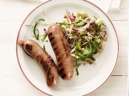 Foto cârnați de porc la domiciliu