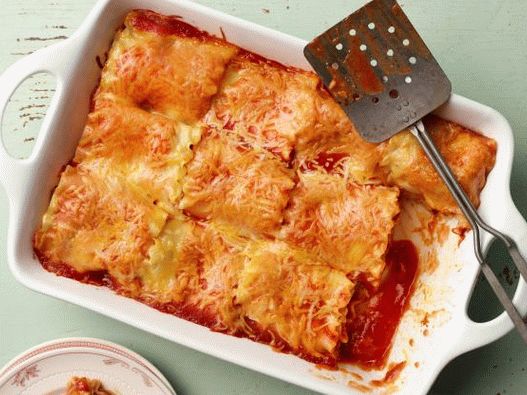 Foto de Enchiladas cu un test pentru lasagna