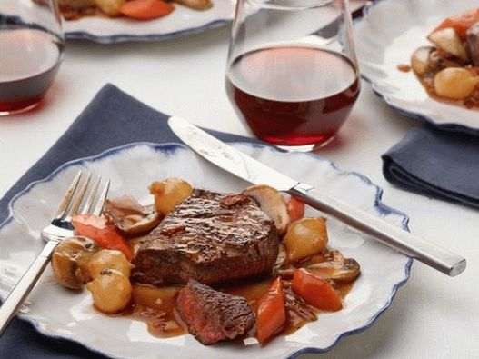 Filet foto Boeuf Bourguignon
