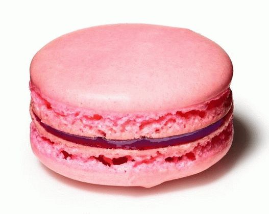 Macaroane cu migdale și zmeură