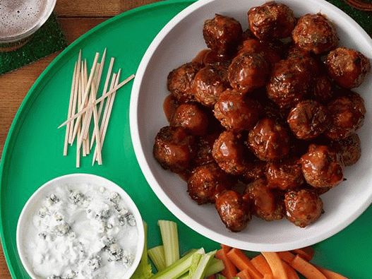 Foto cu chiftele cu legume Buffalo