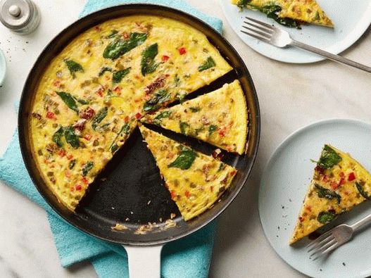 Foto de Fritat cu legume pentru micul dejun (dieta integrală 30)
