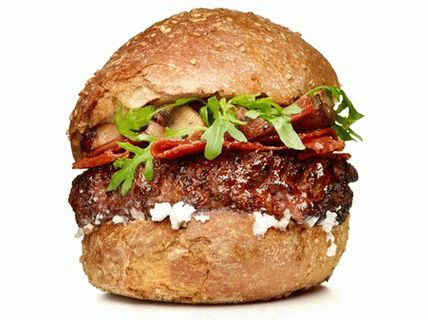 Foto hamburgeri în italiană