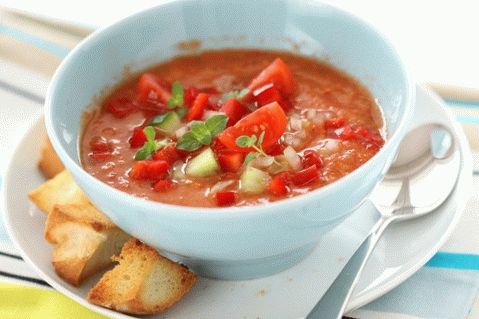 Gazpacho sau supele reci din Andaluzia