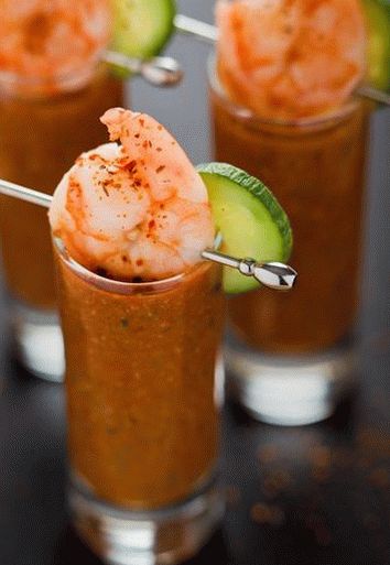 Foto de Gazpacho cu castraveți