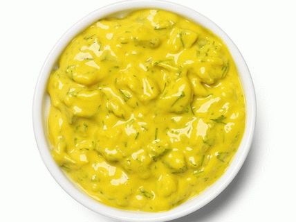 Foto muștar cu mărar și castraveți