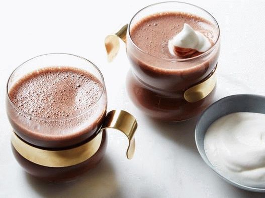 Foto Ciocolată caldă fără calorii în plus