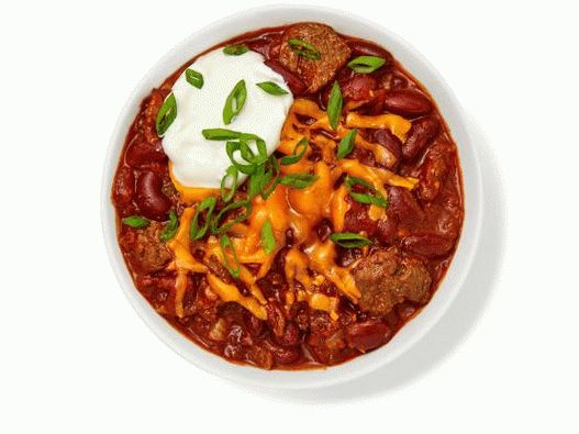 Carne de vită cu fasole roșie