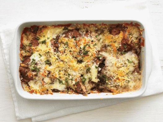 Foto Portobello ciuperci gratin