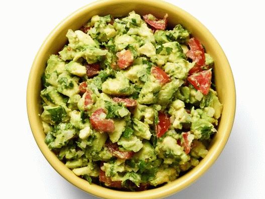 Foto felii de Guacamole