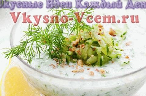 supă rece cu castraveți