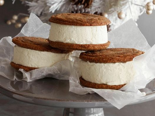 Biscuiți sandwich pentru fotografii cu înghețată