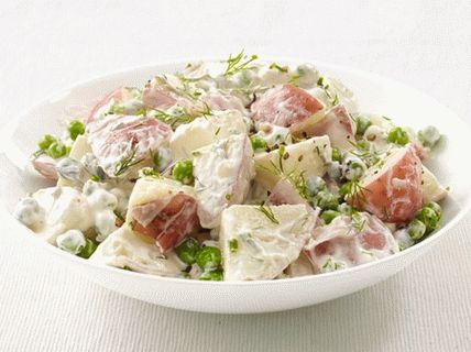 Salată de cartofi cu mazăre