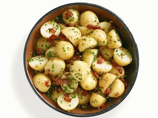 Salată de cartofi foto - un fel de mâncare tradițional din Germania