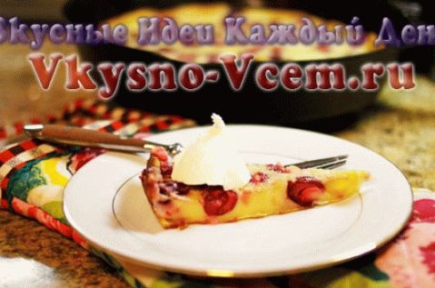 Klafuti cu reteta de cirese