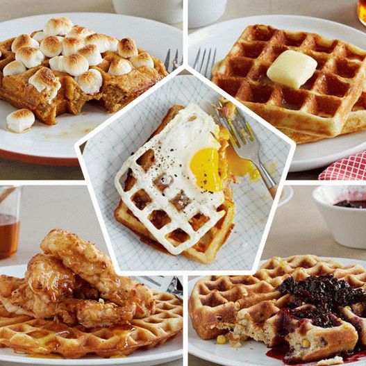Foto rețete clasice de waffle