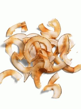 Chips de cocos foto