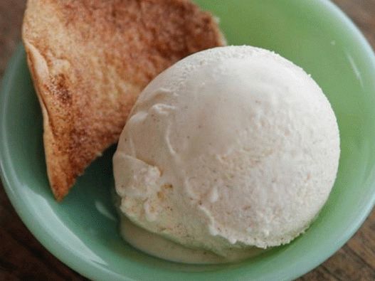 Photo înghețată scorțișoară cu prăjituri de zahăr