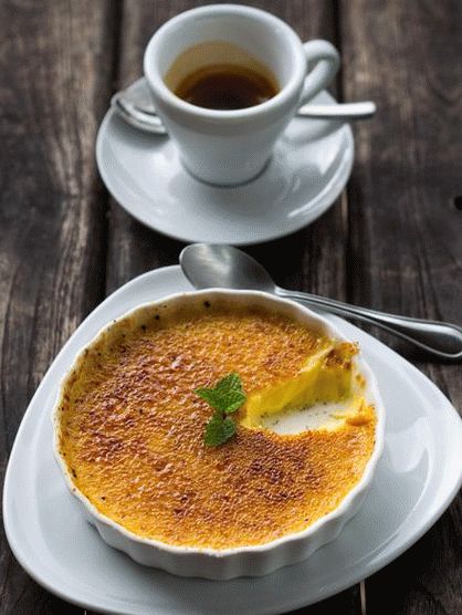 Foto creme brulee
