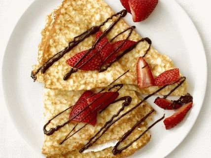 Foto de Crepes cu brânză ricotta