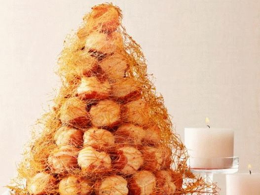 Photo Croquembush - profiteroles tort