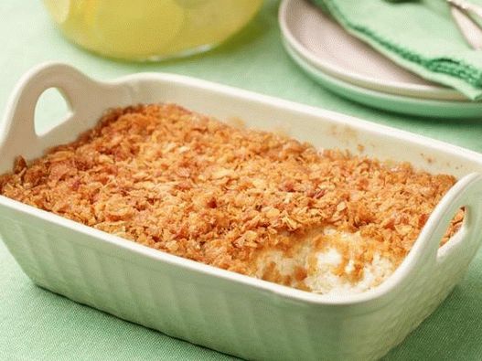Casserole de porumb foto cu usturoi