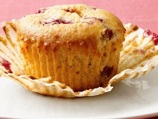 Foto cu brioșele cu porumb scăzut de grăsime